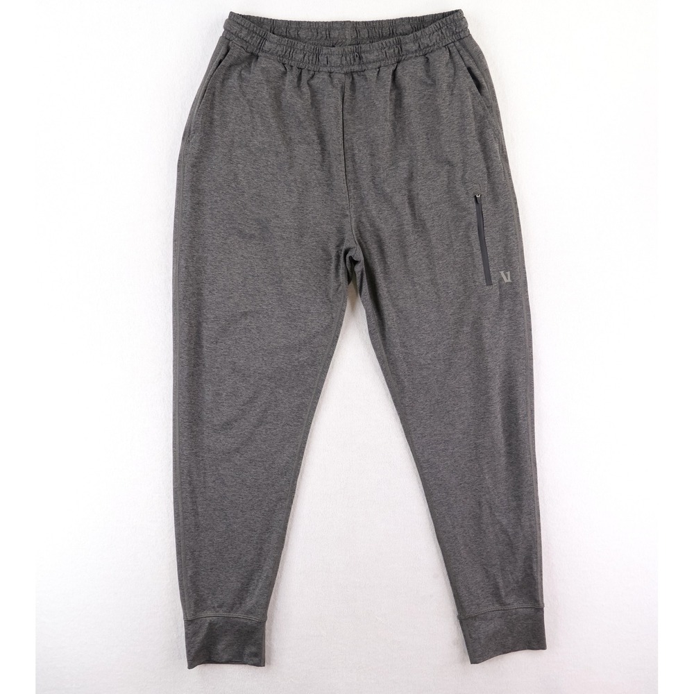 Vuori Sunday Performance Jogger Mens L Grey Heathered Activewear V416 READ